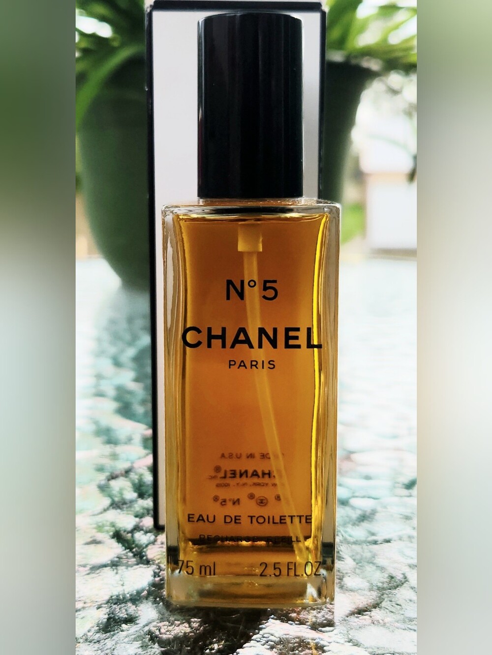 CHANEL No5 Perfume 2.5oz 75ml Recharge Vaporisateur Spray Refill